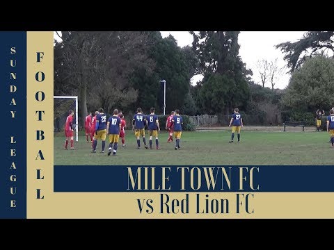 Red Lion FC vs Mile Town FC - A Debut Goal! - Sunday League Football