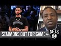 Ben Simmons Ruled Out For Game 4 As Nets Face Elimination I CBS Sports HQ