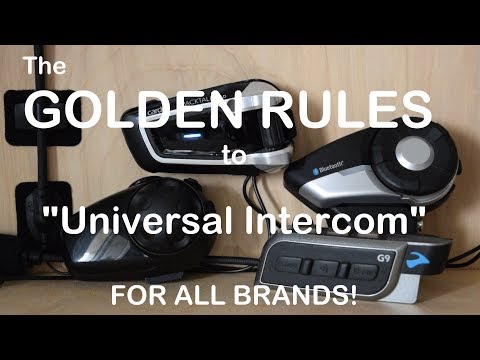 Cardo PACKTALK/BOLD/All Brands - Golden Rules to Cross-Brand Intercom Pairing