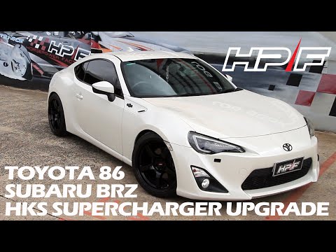 HPF POWER UPGRADE | Toyota 86  - Subaru BRZ - HKS Supercharger