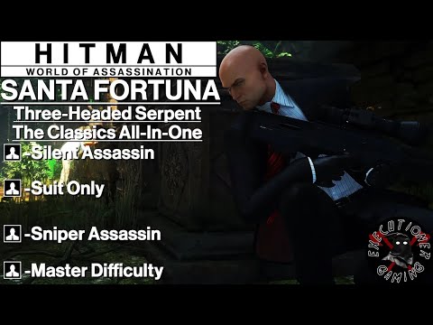 Hitman WoA: Santa Fortuna - Three-Headed Serpent - The Classics All-In-One - Master Difficulty