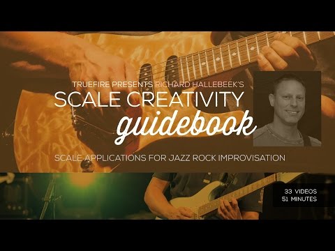 Richard Hallebeek's Scale Creativity Guidebook - Intro - Guitar Lessons