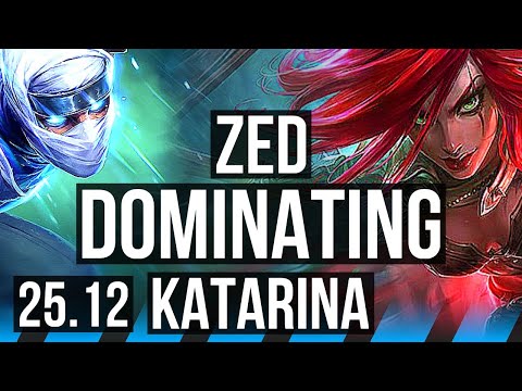 ZED vs KATARINA (MID) | 12/3/13, Dominating | EUW Master | 25.12