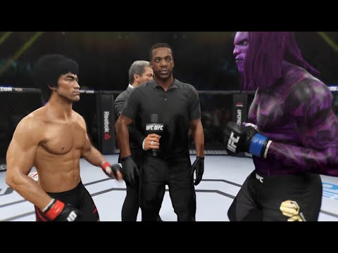 UFC 2 - Bruce Lee vs. Purple Oni - Crazy UFC 👊🤪