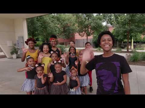 Royal Expressions School of Dance, Afro-Jazz on LeBauer Price/Bryan Pavillion