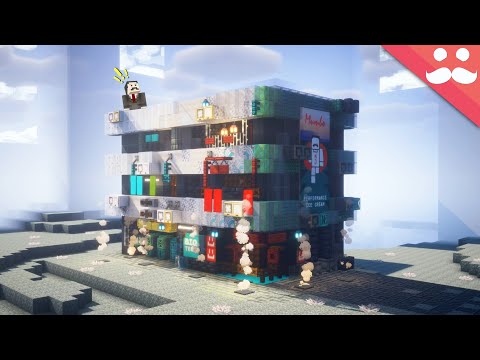 I got better at Minecraft building (by cheating)