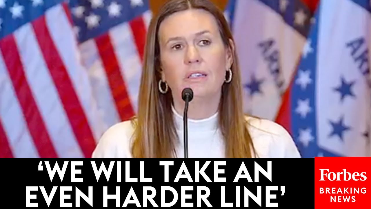 BREAKING NEWS: AR Gov. Sarah Huckabee Sanders Announces Communist China Defense Legislative Package