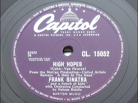 Frank Sinatra  'High Hopes' 1959 78 rpm