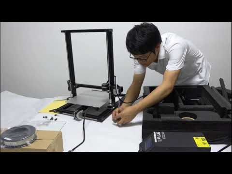 Creality 3D Official CR-10S Unboxing and Assemble