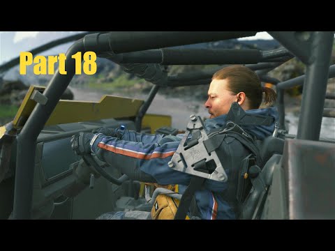 Let's Play Death Stranding Director's Cut Part 18 - Episode 3 Fragile - Some New Wheels