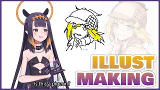 Thumbnail for 【DRAWING】Let's Draw Amelia Pt.2 !! (3:53:12)