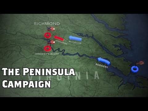 The Peninsula Campaign: Animated Battle Map