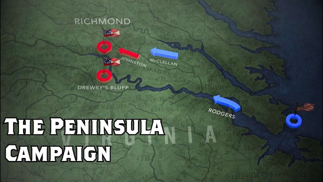 The Peninsula Campaign: Animated Battle Map