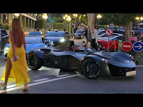 Billionaires Nightlife in Monaco 2025 Supercars spotting