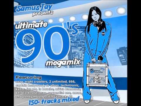 Samus Jay - Ultimate 90's Megamix (150+ tracks in 40 minutes)