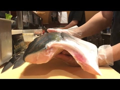 开Yelowtail/Fillet a Yellowtail（大厨示范)