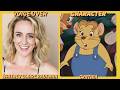 COMPARISSON VOICE OVER AND CHARACTER THE SECRET OF NIMH 2