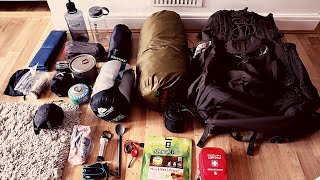 Packing for 1 Night Wild Camping