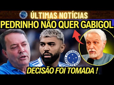 🦊PEDRINHO BH NÃO QUER GABIGOL NO CRUZEIRO E JÁ DEFINIU SEU FUTURO! IMPRENSA CONFIRMOU TUDO!
