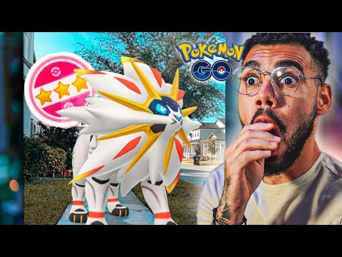 ENCONTRAMOS O SOLGALEO 100% ELE *EXISTE* | Cris | #pokemongo #solgaleo