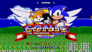 Sonic Delta Reloaded (v0.77 Update) ✪ Tails (New Game+) Speedrun in 2:01:48