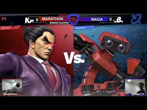 ABU 67: Find Your Own Way - Marathon (Kazuya) vs. Waga (ROB) - SSBU