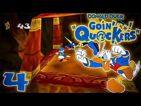 Donald Duck: Goin' Quackers PS1 [[ MERLOCK'S TEMPLE ]] FIGHT THE BOSS  WALKTHROUGH [STAGE 4]