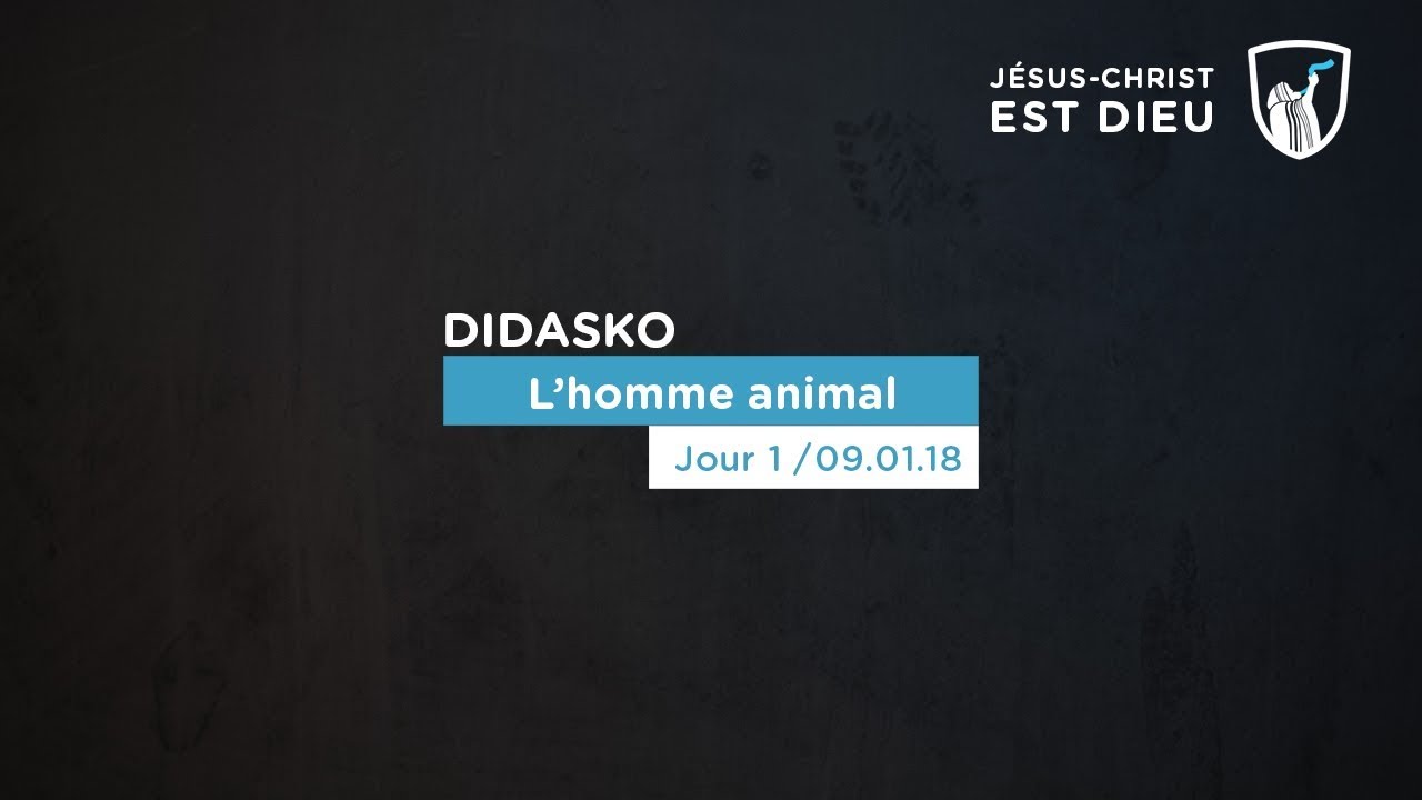 Thumbnail of video: L'homme animal - Didasko