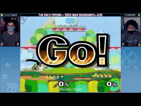 Salty Spitoon Melee #18 Winners Finals - Steech (fox) vs KoDoRiN (marth)