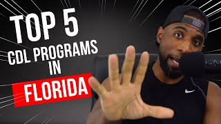 5 Best CDL Trucking programs in FLORIDA! 😲#truckdriver #trucking #cdl #trucker
