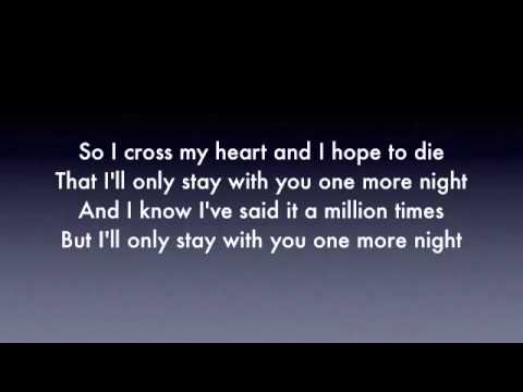 One more night - maroon 5 ( Lyrics ) perfect audio