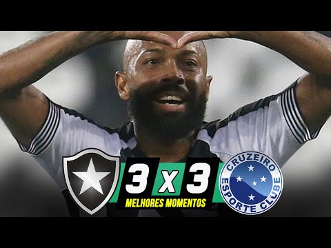 BOTAFOGO 3 X 3 CRUZEIRO | MELHORES MOMENTOS | CAMPEONATO BRASILEIRO 2021 - 10/07/2021