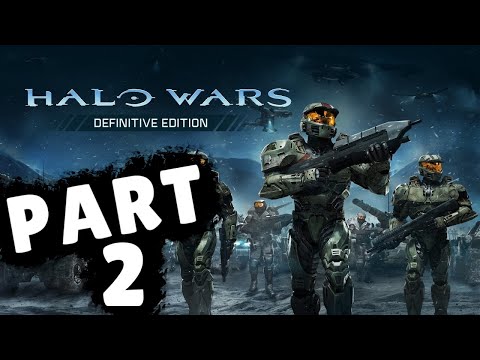 HALO WARS Walkthrough Part 2 "Relic Approach" (No Commentary)