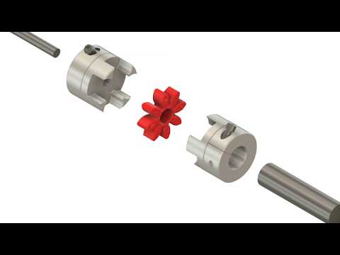 ABSSAC 2020 Jaw shaft coupling