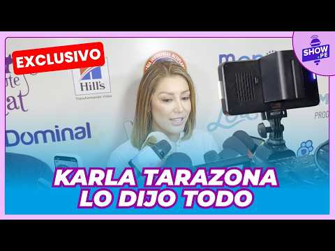 🚨 Karla Tarazona rompe su silencio con la prensa tras el escándalo que la rodea