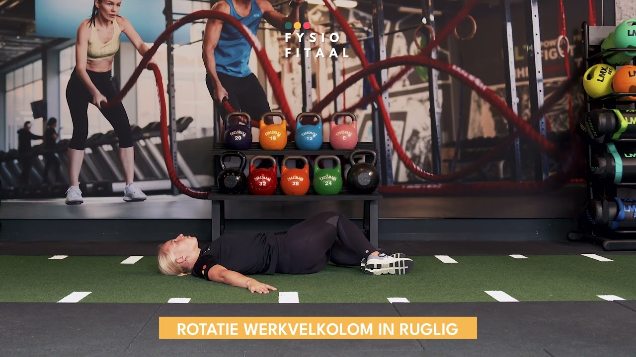 Video thumbnail: Rotatie werkvelkolom in ruglig — instructievideo