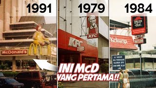 McDONALD'S SARINAH DAN GERAI PERTAMA RESTORAN LAINNYA DI INDONESIA!