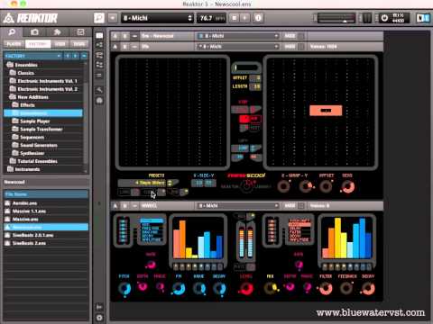 Native Instruments REAKTOR's Newscool - Part 2 - Life Rules