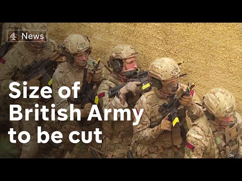 British Army to lose thousands of troops