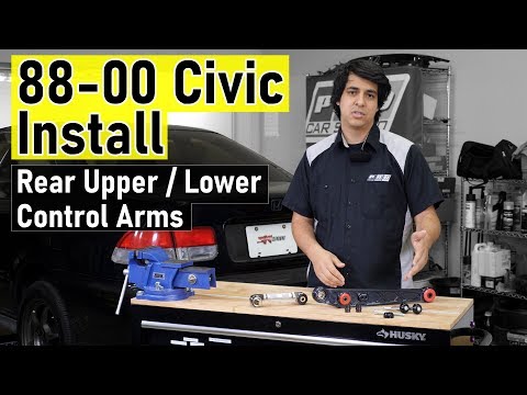 Skunk2 Install - EF/EG/EK Civic Alpha Control Arms and Camber Kit