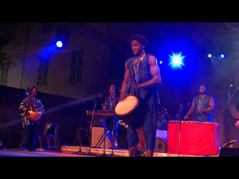 wamali percussions(part 2) au festival sun art 2012 pertuis