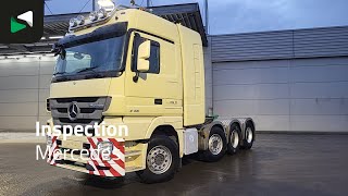 بيع السيارات القاطرة Mercedes-Benz Actros 4155 8X4 120T! 3-Pedals Retarder Big-Axle Lift+Lenkachse - صورة 4 | Autoline DZ السيارات القاطرة Mercedes-Benz Actros 4155 8X4 120T! 3-Pedals Retarder Big-Axle Lift+Lenkachse | صورة 4 - Autoline
