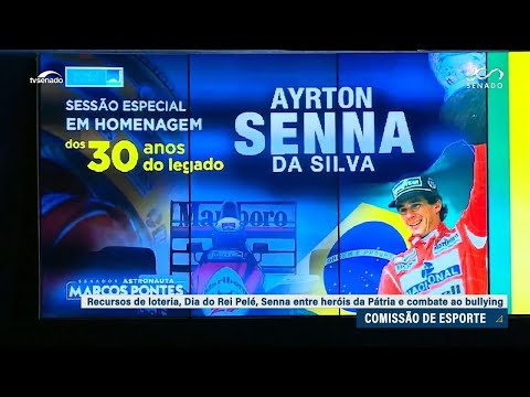 CEsp aprova a inclusão do nome de Ayrton Senna no 'Livro dos Heróis da Pátria'