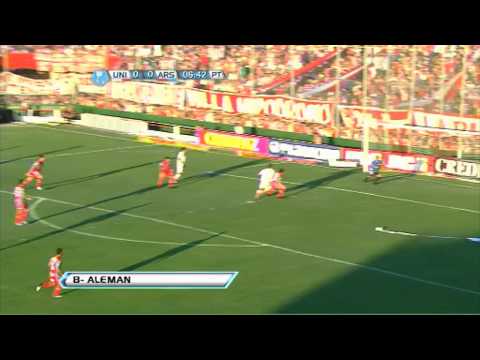 Gol Alemán. Unión 1 Arsenal 0. Torneo Final 2013. Fecha 1. Fútbol Para Todos.