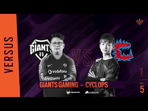 Giants Gaming vs Cyclops // Rainbow Six APAC North Division 2020 - Stage 2 - Playday #5