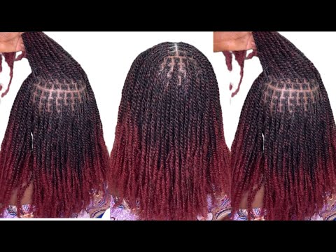 How to get Human Hair Micro Twist look using synthetic xpression hair VERY DETAILED VIDEO/