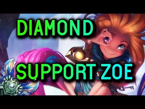 Support Zoe S8 Diamond Full Gameplay - League of Legends
