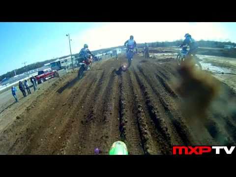 HELMET CAM: Paul Sanfelice - Raceway Park Loretta Lynn Area Qualifier