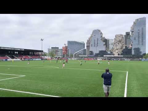 Quentin Nodelijk met O9-1 Victoria vs Ajax O9-1 @ toernooi AFC A’dam