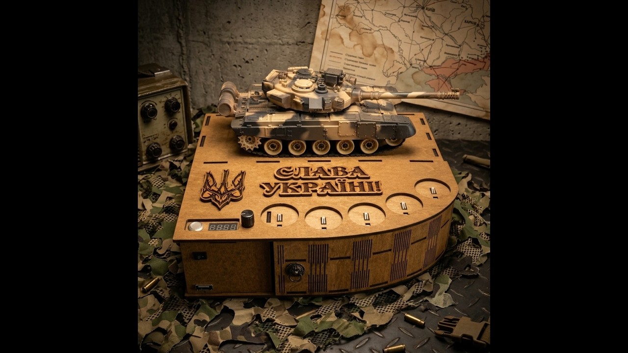 Автоматичний наливатор «World of Tanks» з персональним гравіюванням — подарунок, який оцінить кожен танкіст
